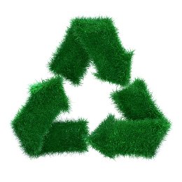 Grass Recycling Symbol